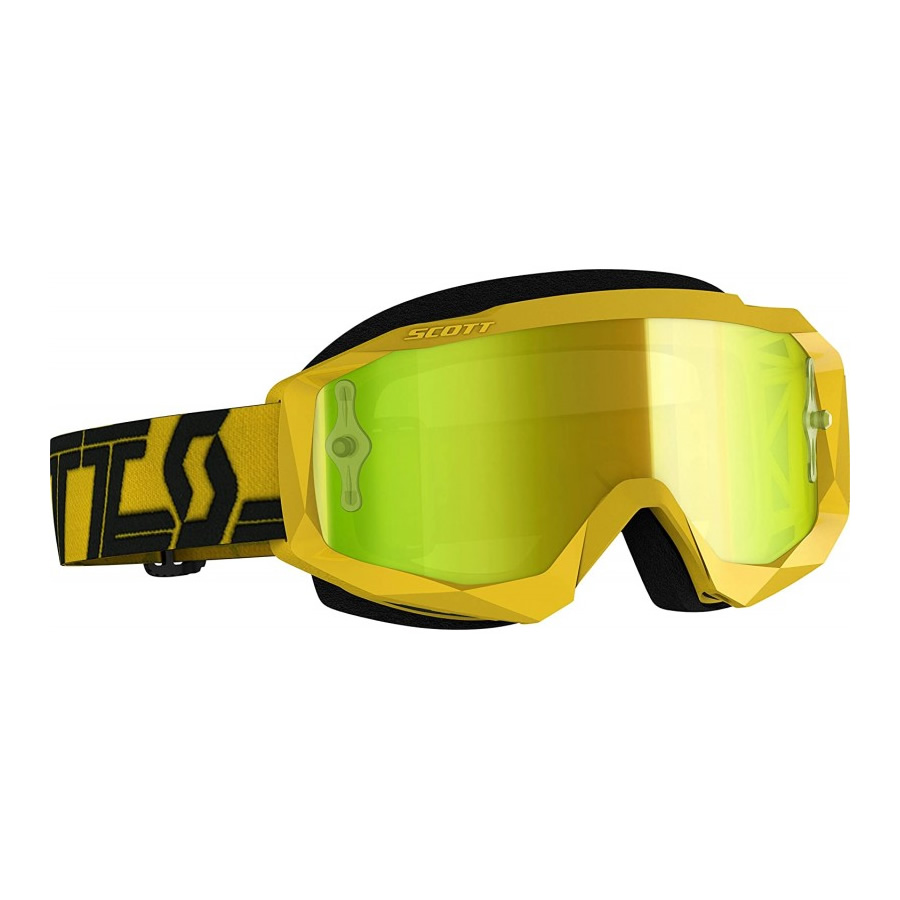 OCULOS SCOTT HUSTLE MX - GREY/YELLOW-YELLOW CHR